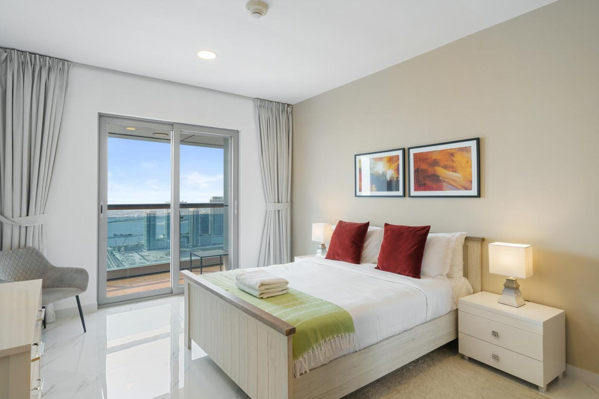 Sky Haven In 45th Floor 2br With Harbour Views * Dubai